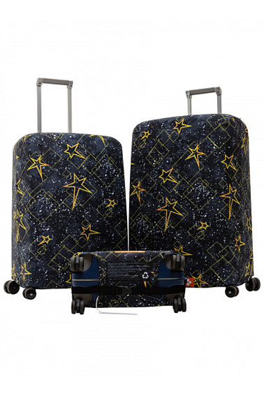 Чехол для чемодана средний Routemark SP240 DistantPlanets M/L