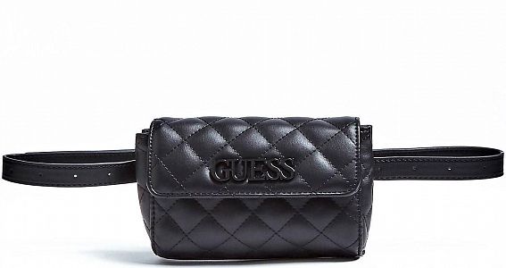 Сумка на пояс Guess HWVG7302800BLA Elliana