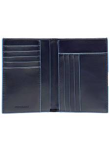 Портмоне Piquadro PU1393B2R/BLU2 Blue Square