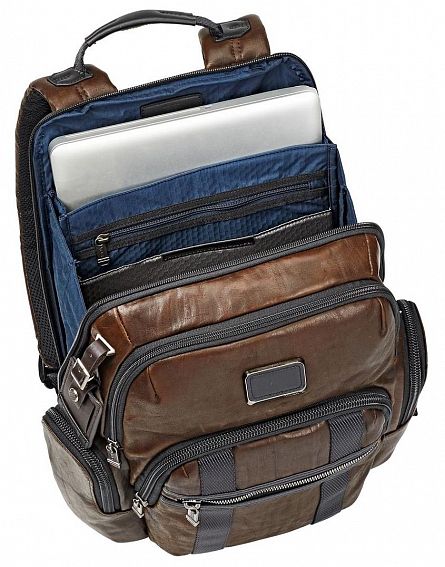 Рюкзак Tumi 932681DBL Alpha Bravo Leather Nellis Laptop Backpack 15"