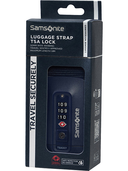 Багажный ремень Samsonite KR7*018 TA Revolution Luggage Strap TSA Lock