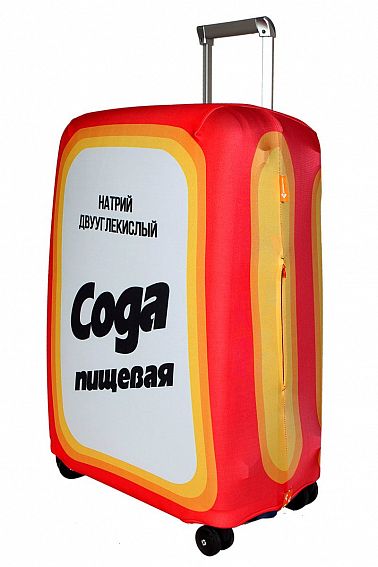 Чехол для чемодана средний Routemark SP180 Сода M/L