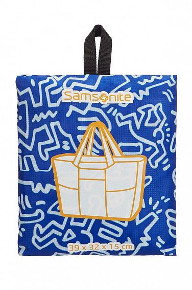 Сумка складная Samsonite U23*17609 Keith Haring Collection Foldaway Tote