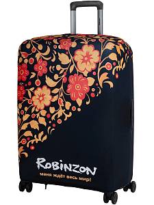 Чехол для чемодана Robinzon RSC-KHOKHLOMAworld-L