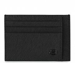 Футляр для кредитных и визитных карточек Piquadro PP2762B3R Black Square