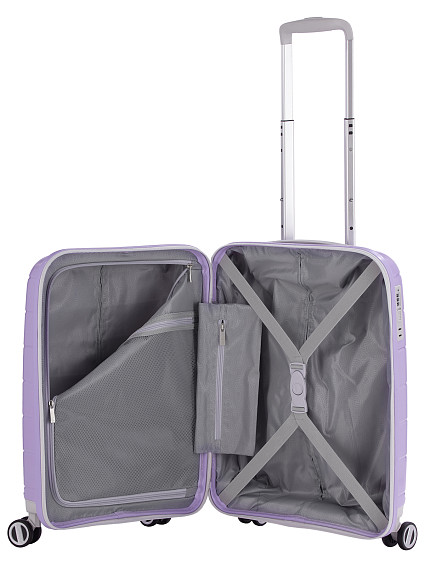 Чемодан Robinzon RP3613 Malta Silver Edition S
