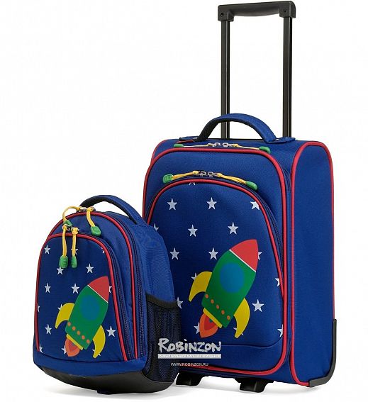 Комплект детский чемодан и рюкзак Travelite 81780 Youngster Rocket