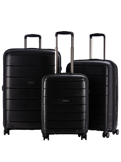Чемодан Robinzon RP3613 Malta Black Edition S