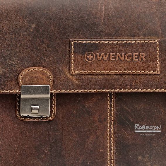 Портфель кожаный Wenger W23-07Br Arizona