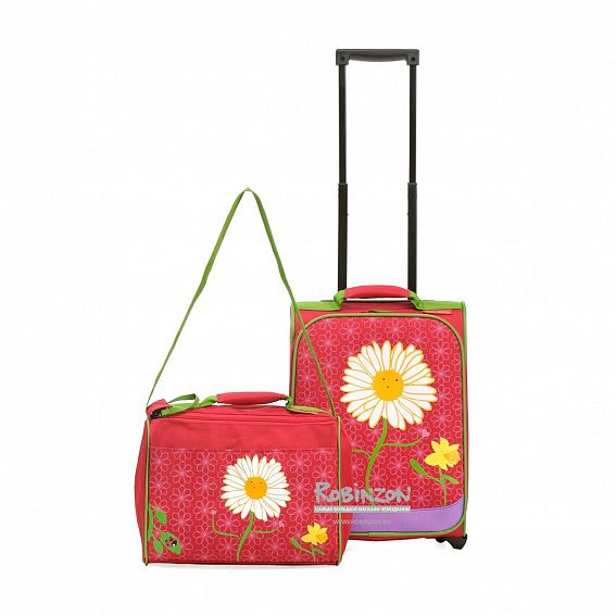 Комплект детский чемодан и сумка Travelite 81650 Youngster Flower