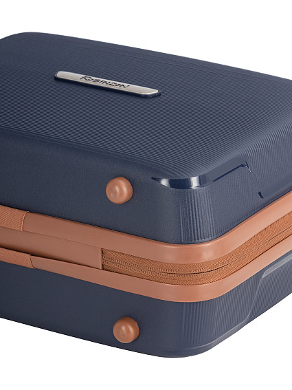 Чемодан и бьюти-кейс Robinzon RP125-1 Santorini S+BC
