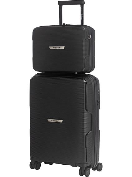 Чемодан и бьюти-кейс Robinzon RP125-1 Santorini Basic S+BC