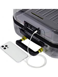 Чемодан Piquadro BV4425PQLX/GR PQL-Special Trasparent cabin size hardside spinner