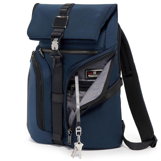 Рюкзак Tumi 232759NVY Alpha Bravo Logistics Flap Lid Backpack