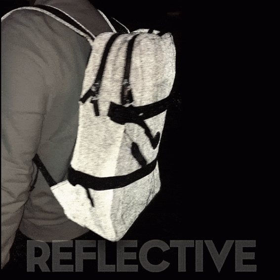 Рюкзак Kipling KI694367R Tamiko Reflective Backpack 15