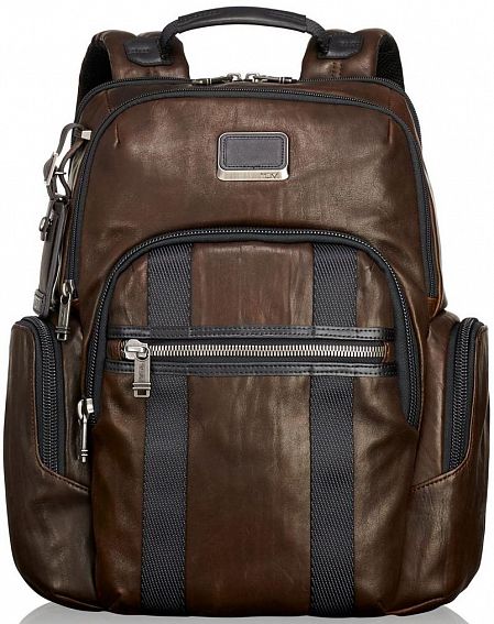 Рюкзак Tumi 932681DBL Alpha Bravo Leather Nellis Laptop Backpack 15"