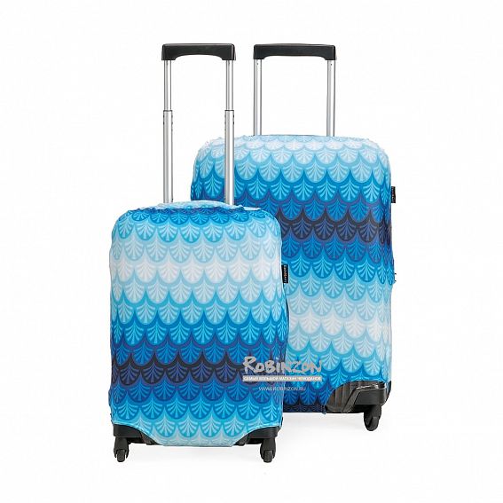 Чехол для чемодана малый Eberhart EBH446 S Blue Shells
