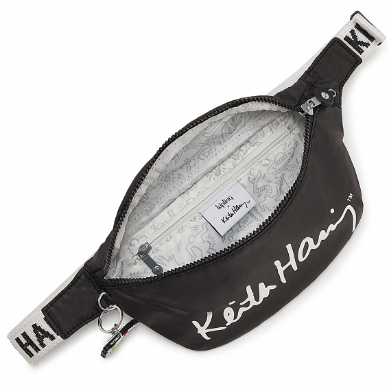 Сумка поясная Kipling KI726377U Fresh Small Bum Bag Keith Haring