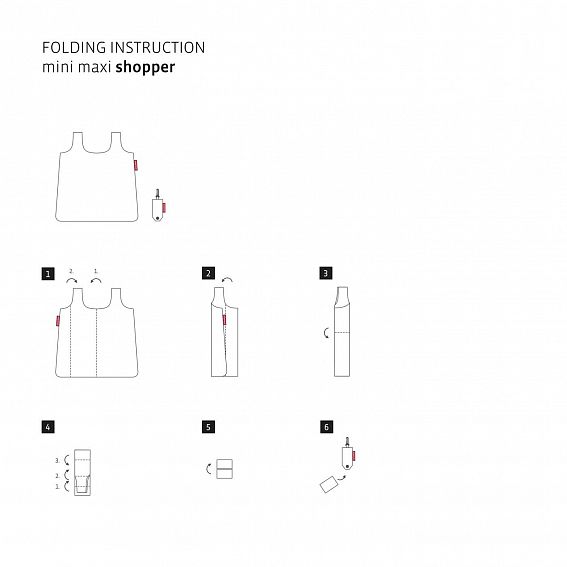 Сумка складная Reisenthel Mini Maxi Shopper Pocket