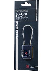 Замок Samsonite KR7*008 TA Revolution Cablelock 3 Dial TSA