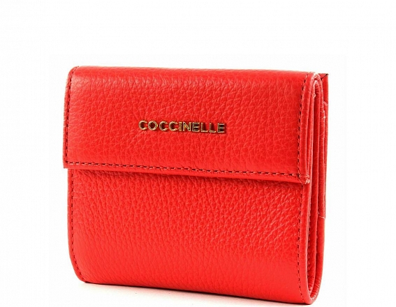 Портмоне Coccinelle E2 EW5 11 87 01 R08 Soft Small Flap Wallet