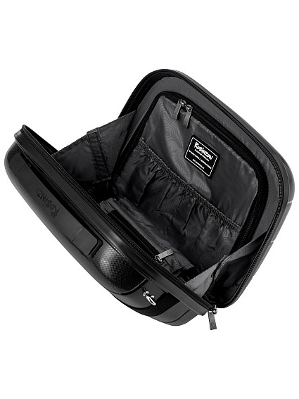 Чемодан и бьюти-кейс Robinzon RP3615 Malta Black Edition S+BC