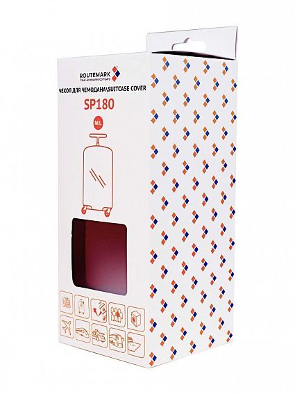 Чехол для чемодана средний Routemark SP180 Сода M/L