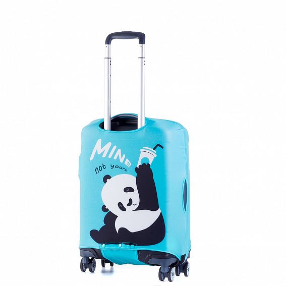 Чехол для чемодана малый Eberhart EBH549 S Teal Panda-Mine Not