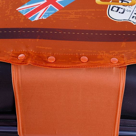 Чехол для чемодана средний Eberhart EBH554 M Retro Case Stickers
