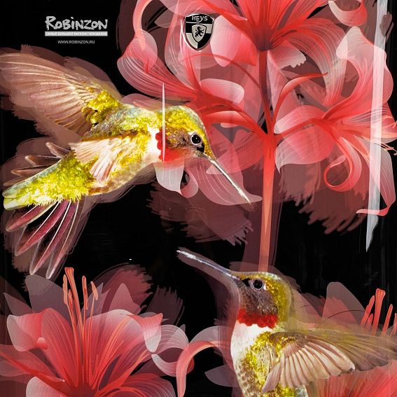 Чемодан Heys 13005-3064-30 Fashion Spinner Floral Hummingbird