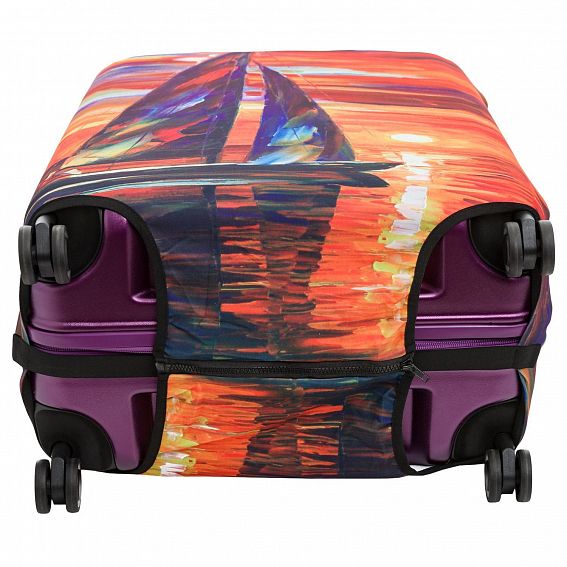 Чехол для чемодана большой Eberhart EBHP01-L Sailboat Sunset
