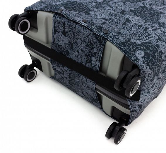 Чехол для чемодана средний Eberhart EBH625 M Black Canvas